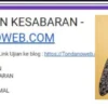 Link Tes Ujian KESABARAN via google Form.