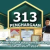 Ratusan penghargaan yang berhasil diraih Kabupaten Bandung saat hari jadi ke 383 tahun ini.
