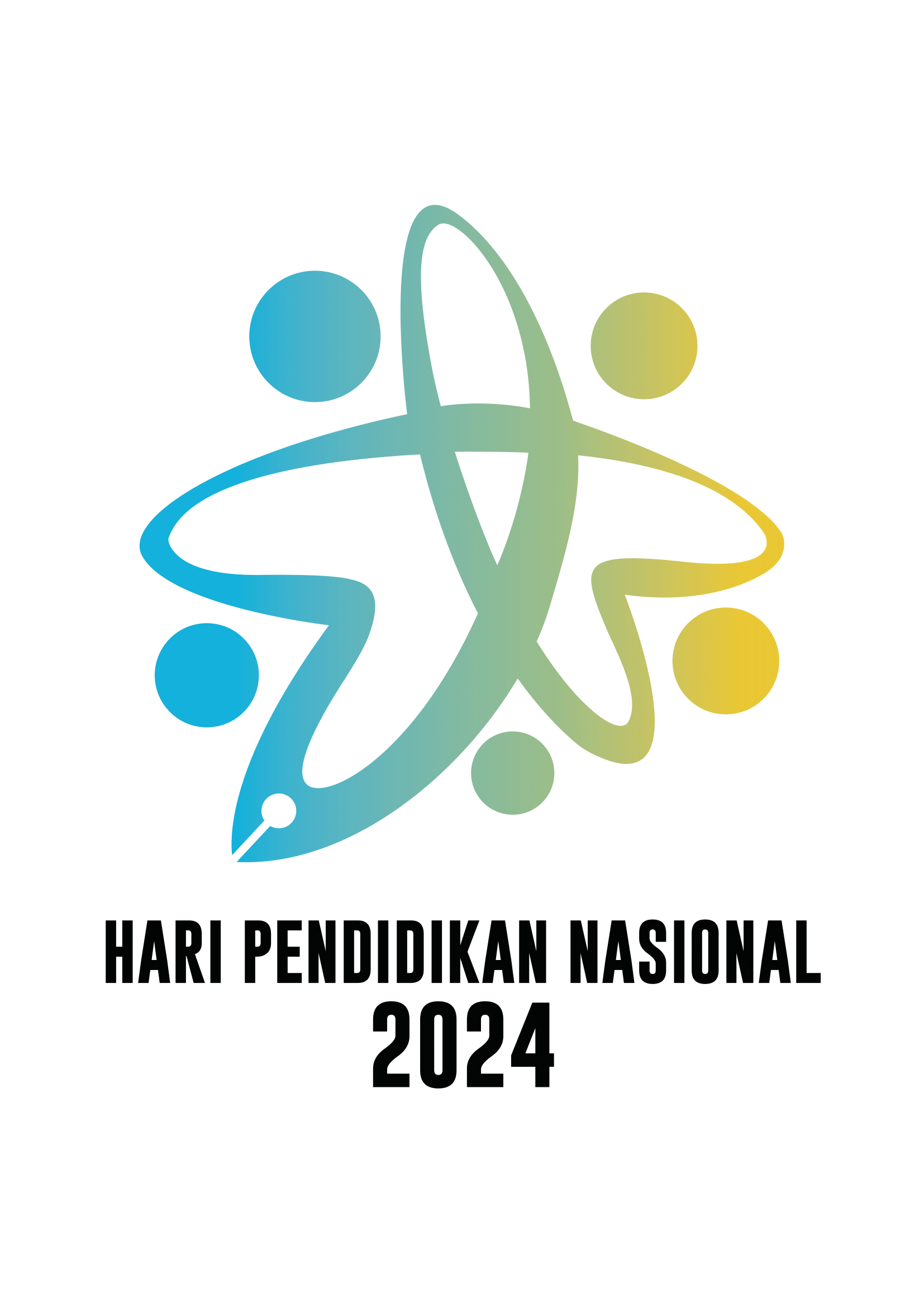 Download Logo Hardiknas 2024 Bikin Semangat Belajar, Gratis!