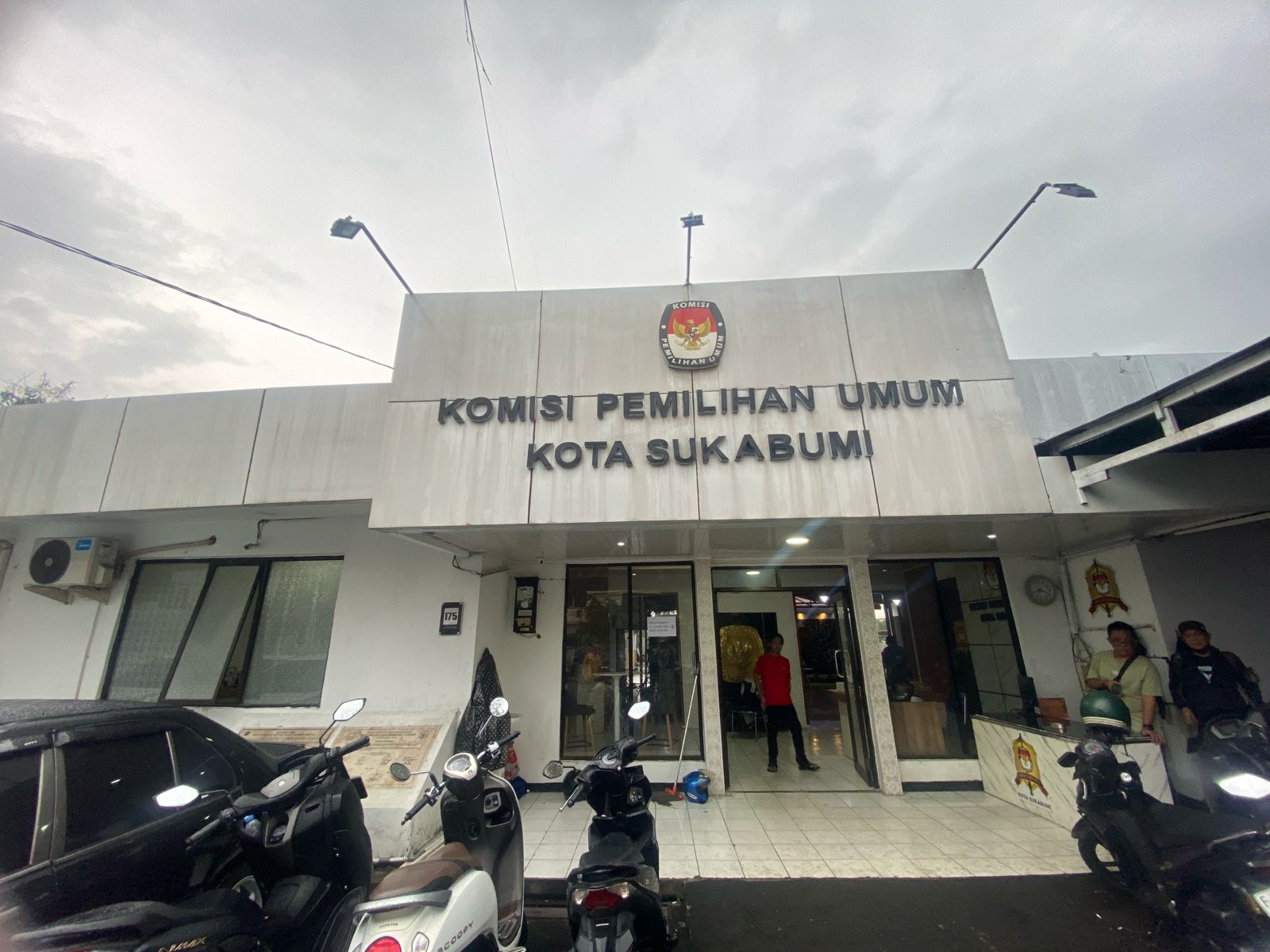 Kantor sekretariat KPU Kota Sukabumi. Riki/Jabar Ekspres