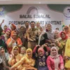 Pj Wali Kota Bogor, Hery Antasari saat menghadiri HalalBihalal IWAPI DPC Kota Bogor, Senin (29/4). (Yudha Prananda / Jabar Ekspres)