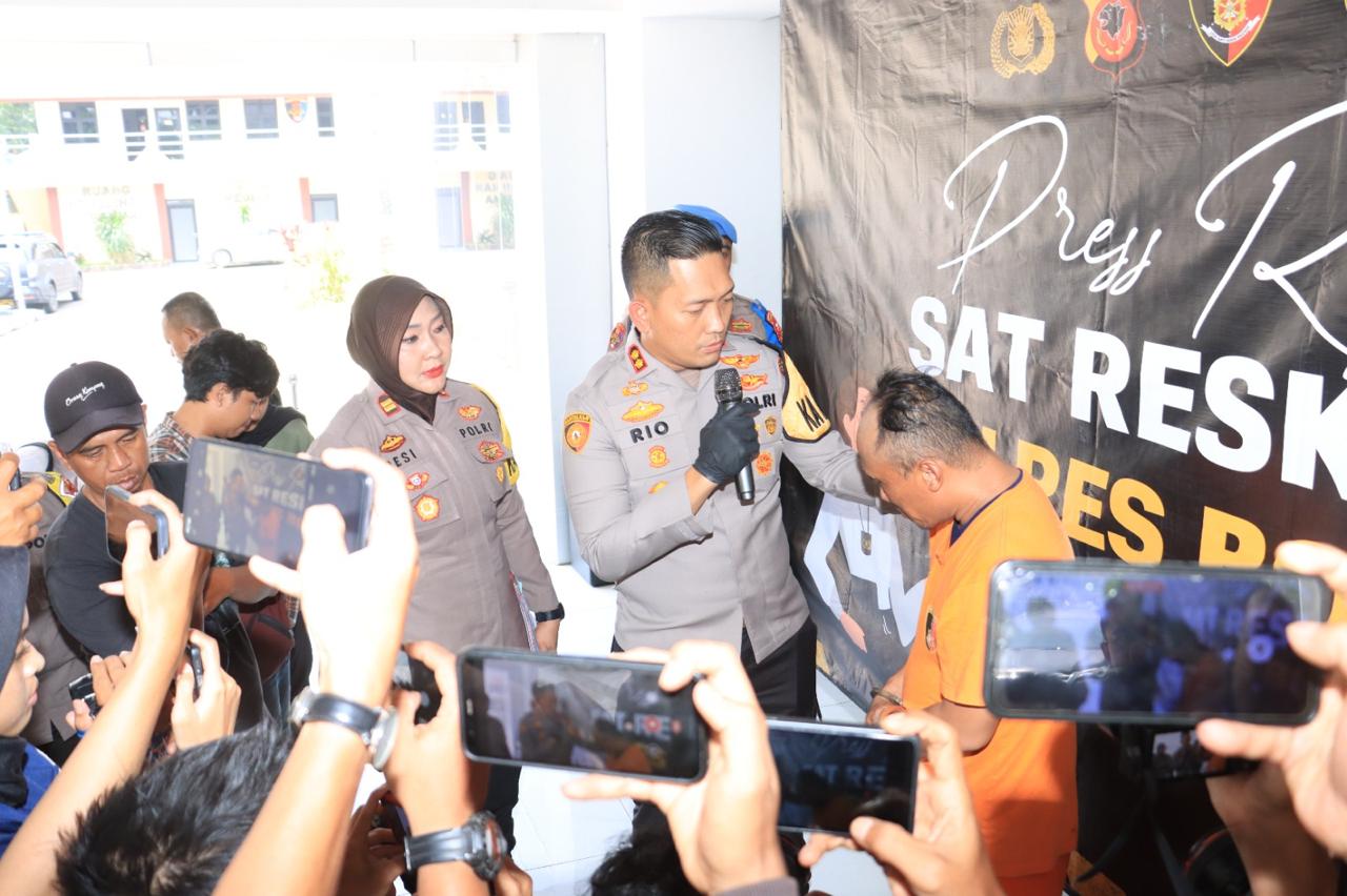 Polres Bogor amankan anggota ormas/Foto : Sandika Fadilah /Jabarekspres.com