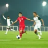 Indonesia saat bertanding dalam kualifikasi grup di Piala Asia U-23 (PSSI)