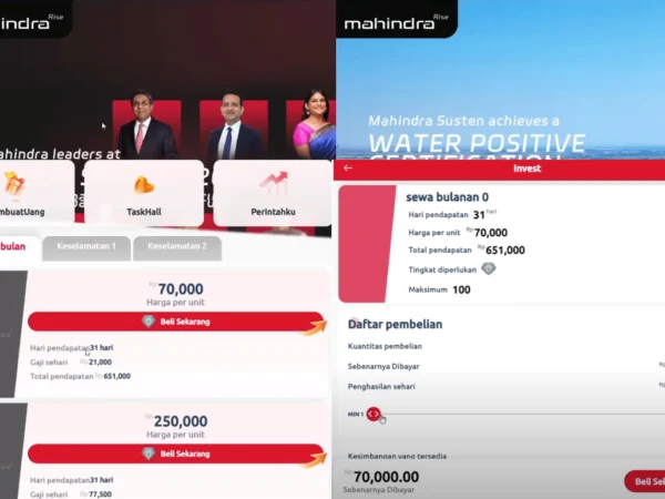 Benarkan Aplikasi Mahindra Terbukti Membayar atau Scam? Ini Faktanya