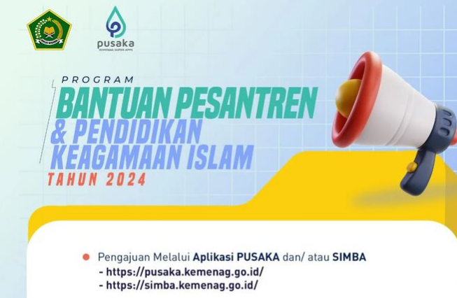 Program Bantuan Pesantren 2024/ Instagram @pendidikanpesantren