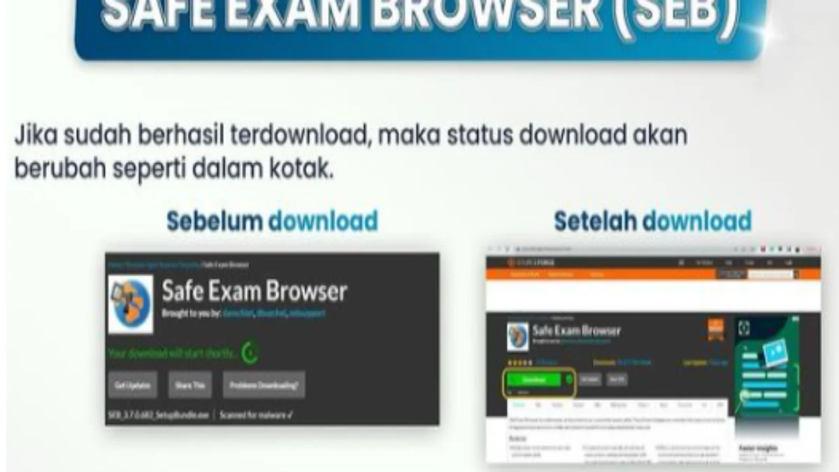 Link dan Cara Download Safe Exam Browser (SEB) Tes Online Rekrutmen BUMN 2024/ Instagram @fhci.bumn