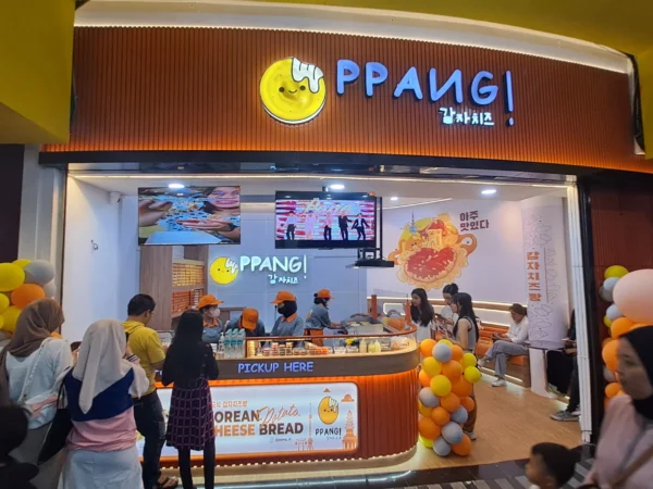 Korean potato cheese bread viral, PPANG! kini buka cabang terbesar di Bandung yaitu di Cihampelas Walk Bandung Lt.1 Extension.