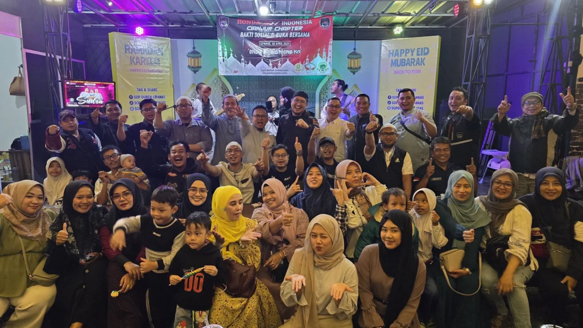 Bakti Sosial dan Buka Bersama Jilid 2 Honda ADV Indonesia Chapter Cianjur