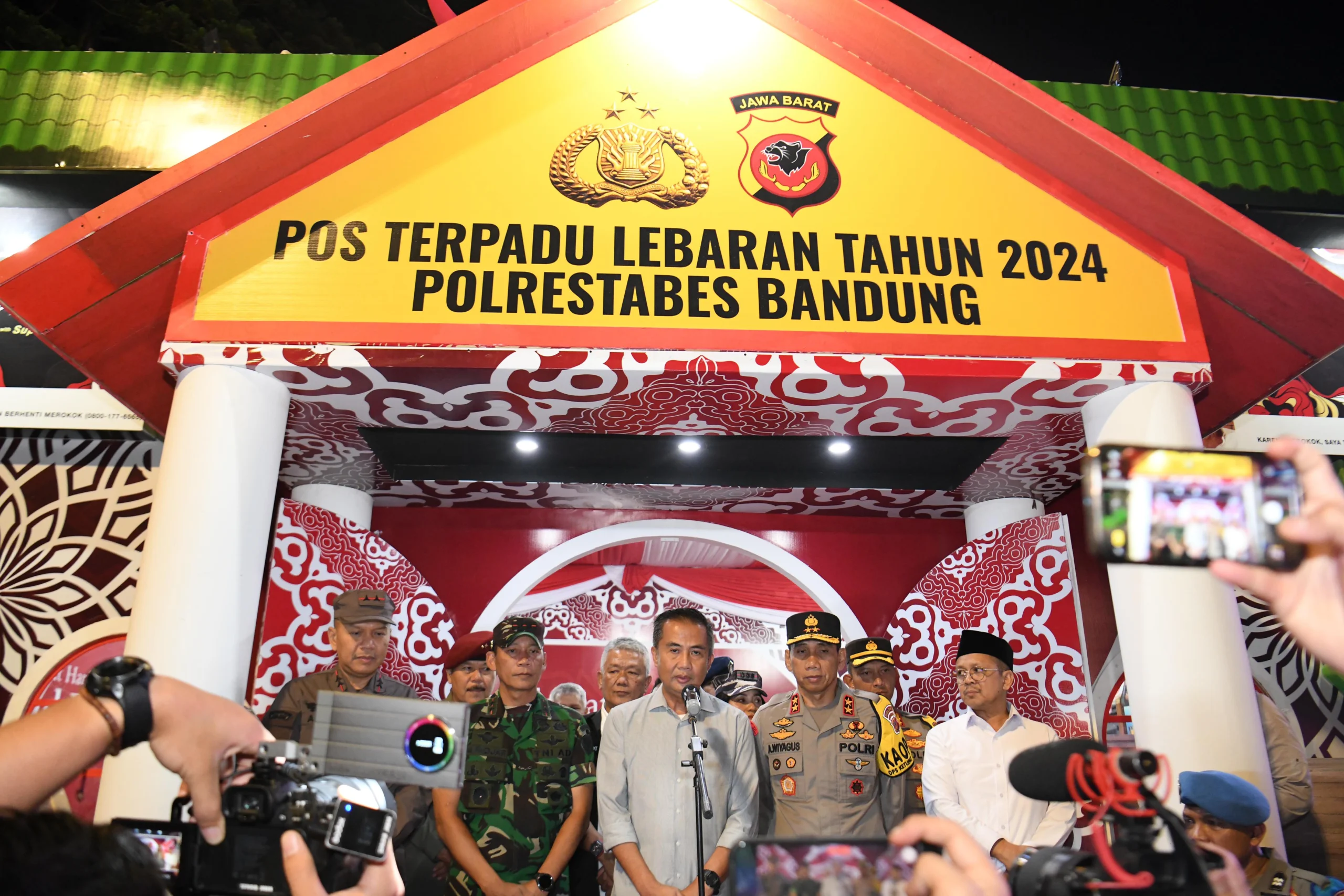 Malam Takbiran Lebaran 2024 di Bandung Kondusif