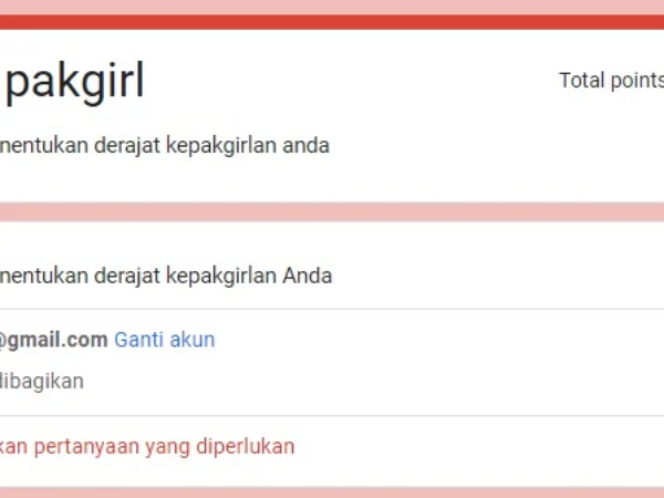Link Ujian Pick Me Girl atau Pakgirl Google Form DISINI Gratis