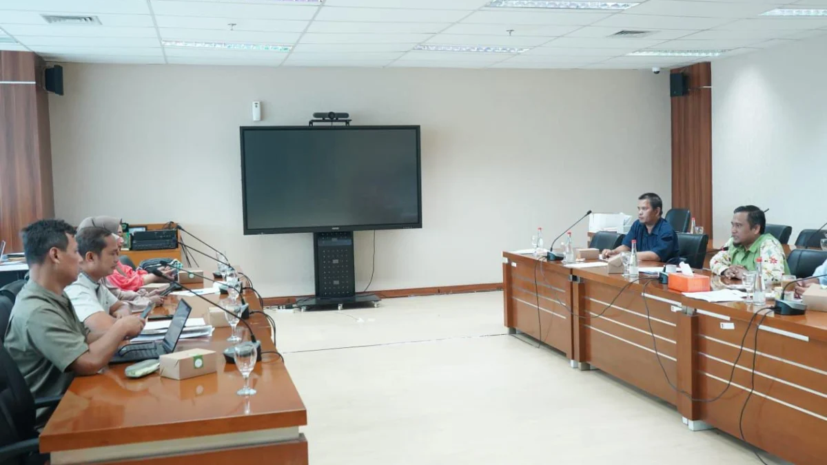 Jajaran Komisi IV DPRD Kota Bogor saat menggelar rapat jelang PPDB 2024.