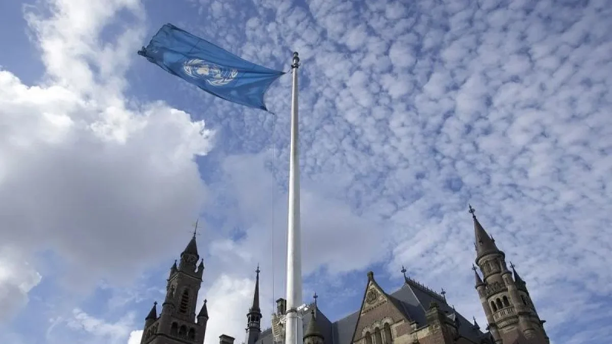 Doc. - Istana Perdamaian di Den Haag, Belanda, yang menjadi tempat Mahkamah Internasional (ICJ). (ANTARA)