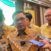 Ketua DPD Partai Golkar Jawa Barat, TB Ace Hasan Syadzily saat ditemui di Hotel Mason Pine Kotabaru Parahyangan, Kabupaten Bandung Barat. Selasa (23/4). Foto Jabar Ekspres