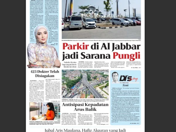 Epaper Jabar Ekspres 15 April 2024