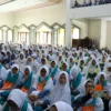 Pemerintah Kabupaten Bandung melepas 2.955 calon jemaah haji asal Kabupaten Bandung di Masjid Al Fathu Komplek Pemkab Bandung, Soreang, Selasa (30/4/2024). Foto Istimewa
