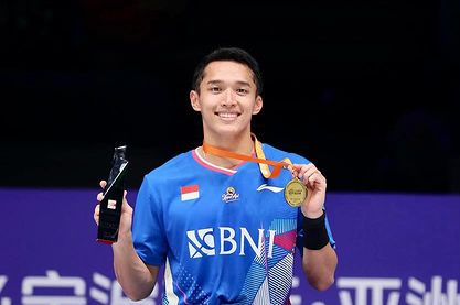 Jojo naiki podium tertinggi Badminton Asia Championship 2024 (Instagram: badminton.ina)