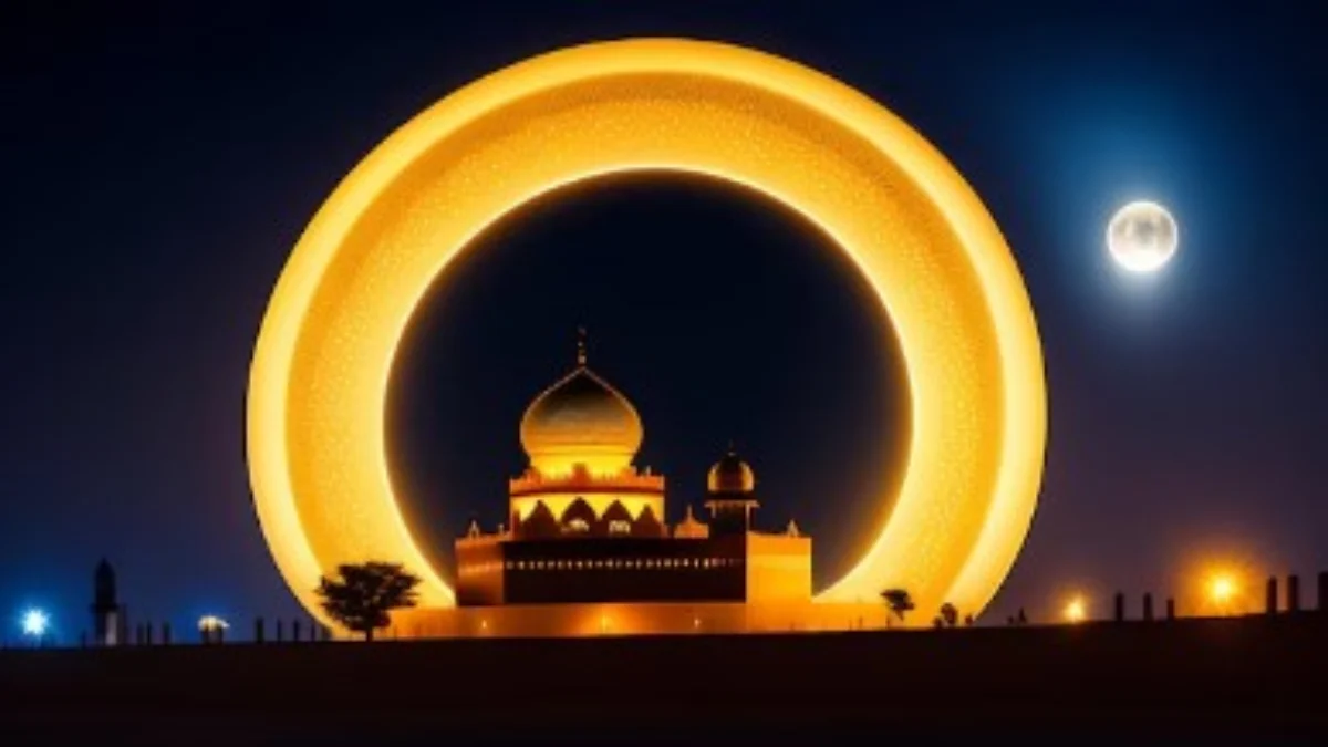 ILUTRASI: malam lailatur qadar di bulan Ramadhan. (freepik)