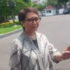 Menteri Luar Negeri RI Retno Marsudi menyampaikan keterangan pers usai mengikuti rapat yang dipimpin Presiden Joko Widodo terkait memanasnya konflik Iran-Israel, di Istana Kepresidenan, Jakarta, Selasa (16/4/2024). (ANTARA)