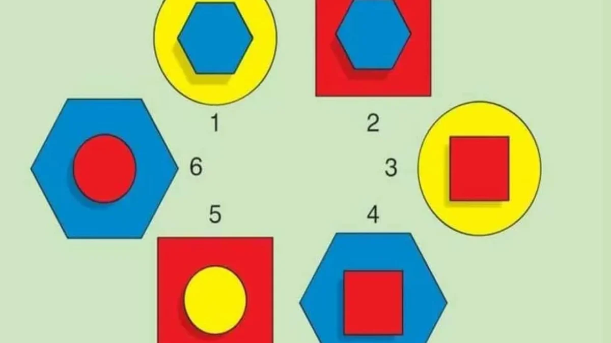 Tes IQ Genius: Temukan Bentuk Berwarna yang Salah dalam 8 Detik