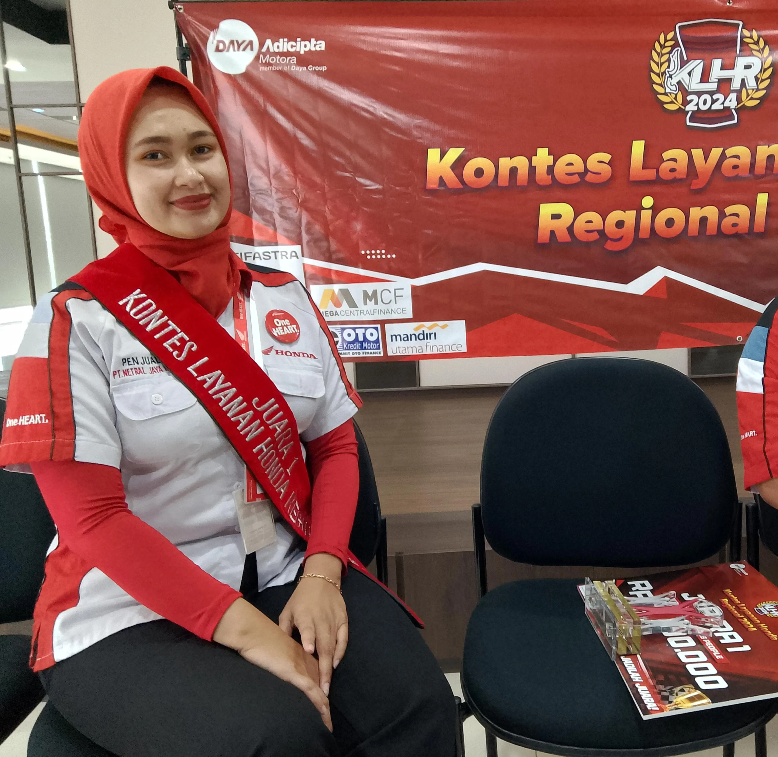 Doc. Aisyah Nurul Fitri, Juara 1 FLP Reguler Netral Jaya Motor Tasikmalaya ungkap Persiapan Menuju Kontes Nasional (Mong)