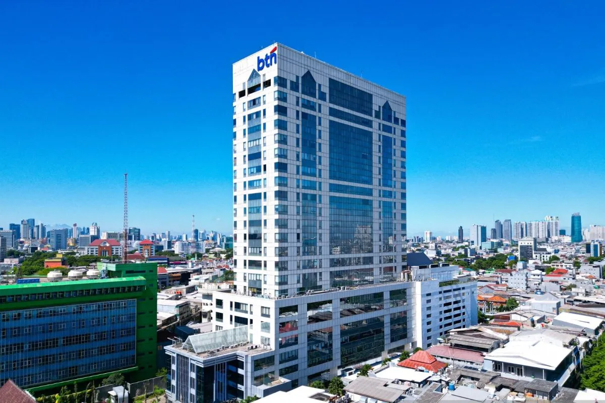 Gedung Bank BTN/ Dok. ANTARA/HO-BTN