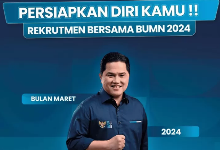 Rekrutmen Bersama BUMN 2024./ Instagram @fhci.bumn