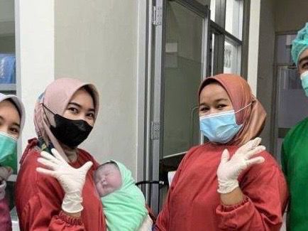 Bayi jumbo berbobot 5,2 lahir di RSUD Cililin, KBB dipastikan dalam kondisi sehat. Dok istimewa