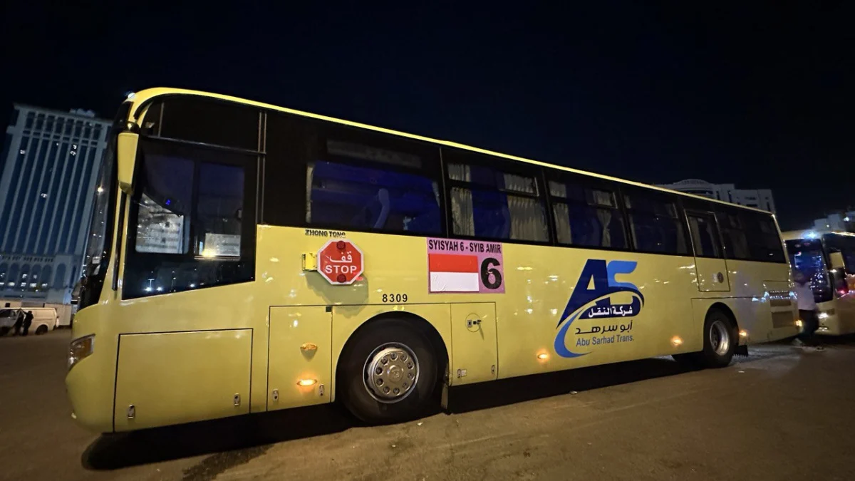 Bus Shalawat Jemaah Haji 2024/ Dok. Kemenag/ Erna/MCH2024
