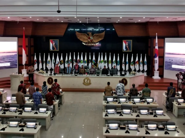 Pertemuan DPRD Jabar dengan DPRD Chungcheongnam-do Korsel, di Kota Bandung, Rabu (22/05)
