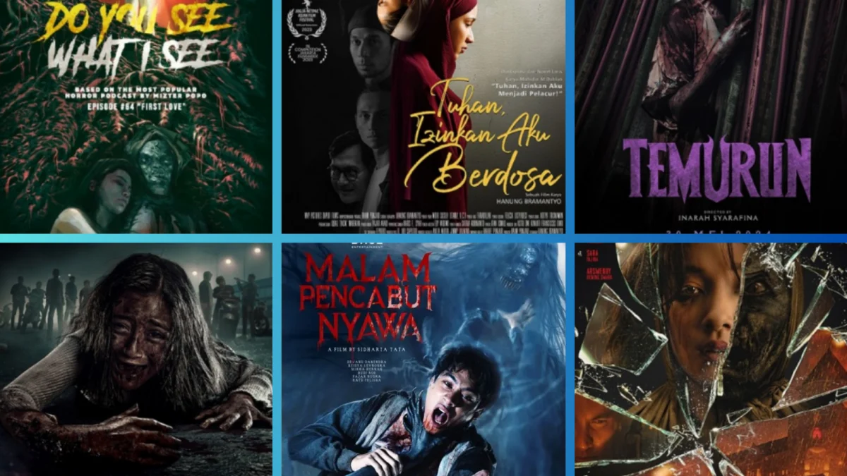 Film Indonesia Tayang Mei 2024 di Bioskop/ Kolase Berbagai Sumber