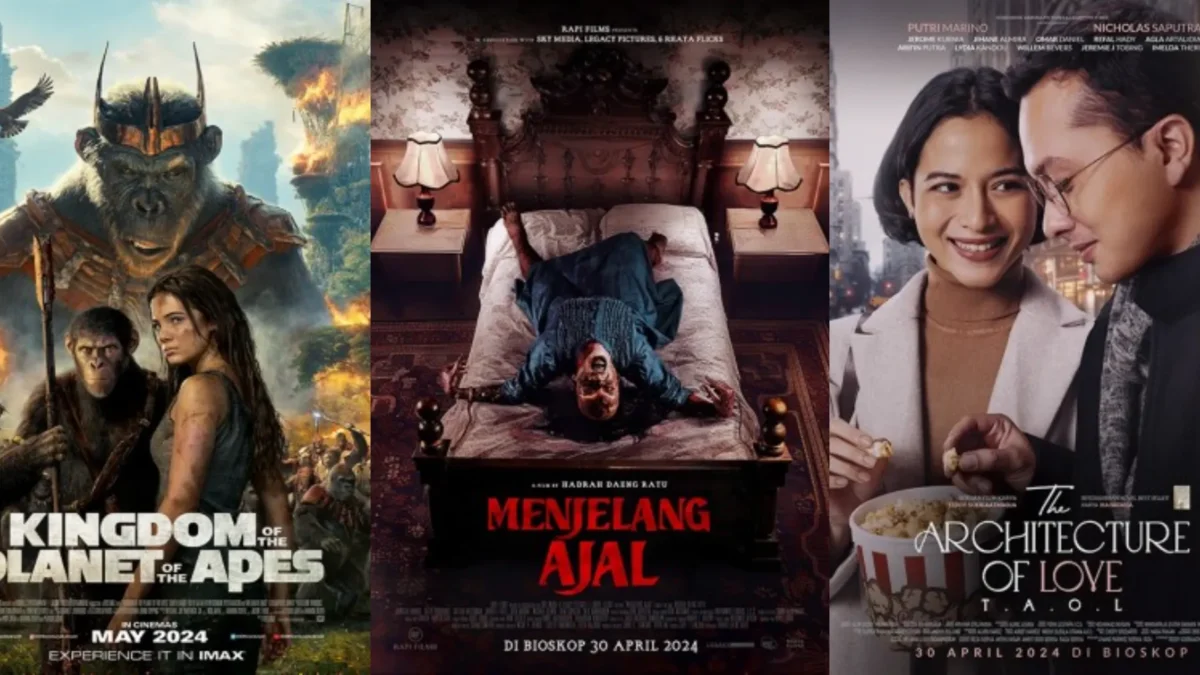 Film Tayang di Bioskop Cinema XXI Bandung Mei 2024/ Kolase Cinema 21