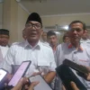 Ketua DPC Gerindra Iwan Setiawan (Kanan) dan Ketua DPD PKS Dedi Aroza saat memberikan keterangan media. Foto : Sandika Fadilah /Jabar Ekspres.com