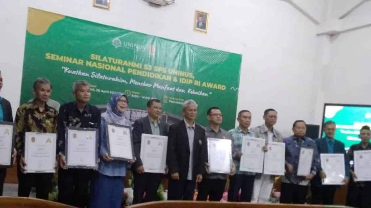 Seminar dan Halal Bihalal IDIP RI di Uninus Bandung/