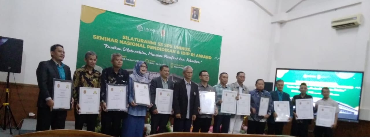 Seminar dan Halal Bihalal IDIP RI di Uninus Bandung/