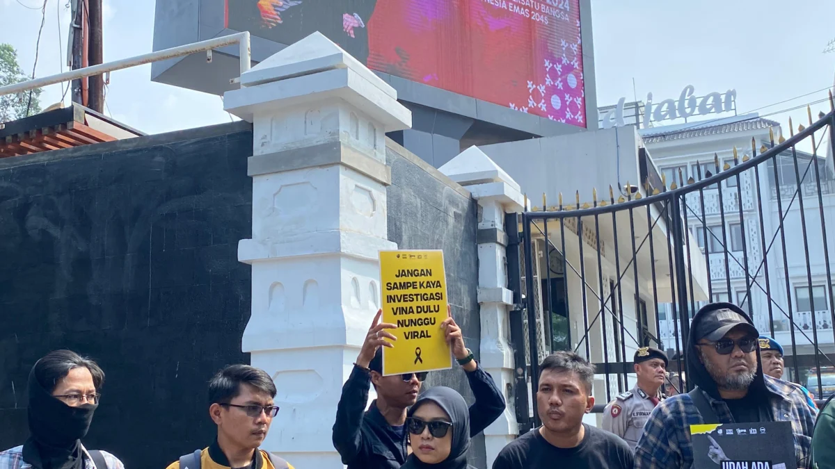 Para jurnalis Bandung tolak RUU Penyiaran/Nizar/Jabar Ekspres