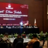 Rapat pleno penetapan perolehan kursi DPRD Jabar oleh KPU Jabar, Selasa (28/5)