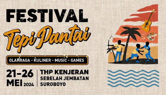 Jadwal Acara Festival Tepi Pantai Surabaya Pesta Pora 2024/ Instagram @surabayapestapora