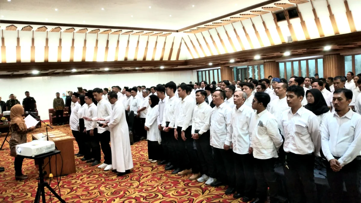 Pelantikan 150 PPK Kota Bandung/istimewa/