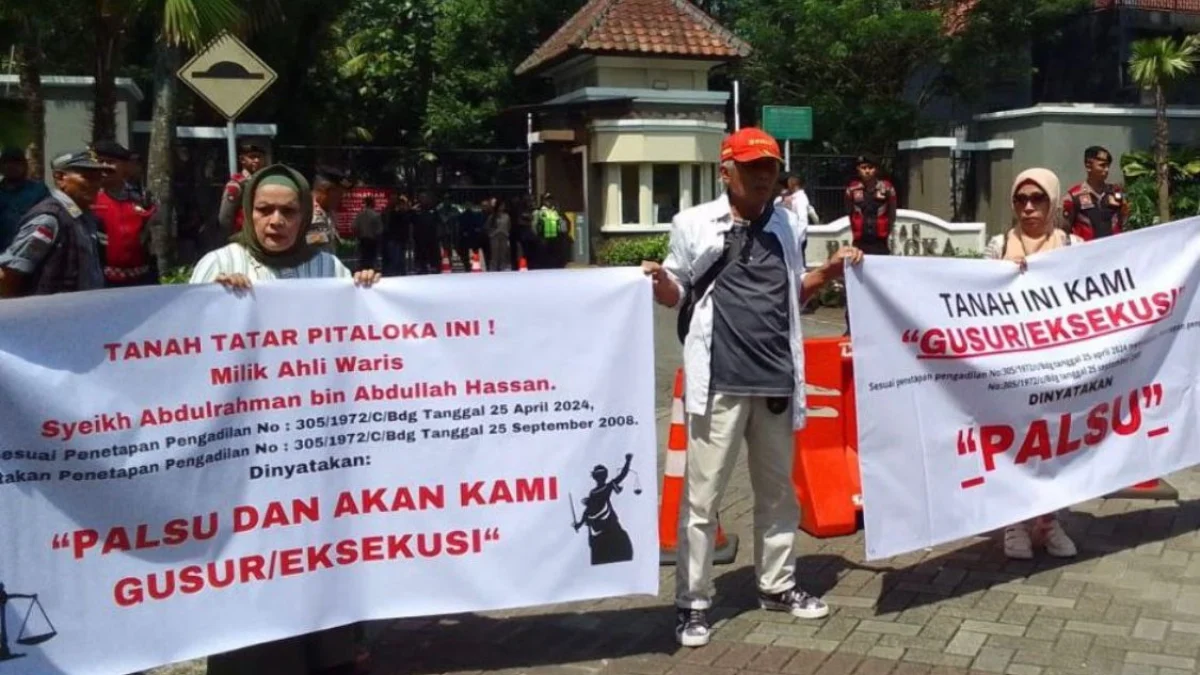 Konflik sengketa lahan di Tatar Pitaloka, Kabupaten Bandung Barat (KBB)