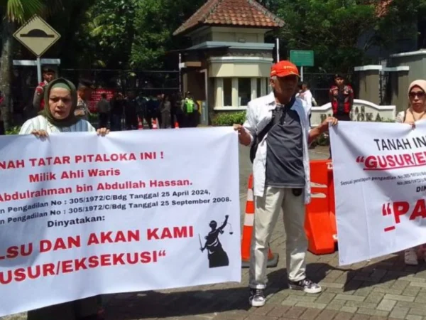 Konflik sengketa lahan di Tatar Pitaloka, Kabupaten Bandung Barat (KBB)