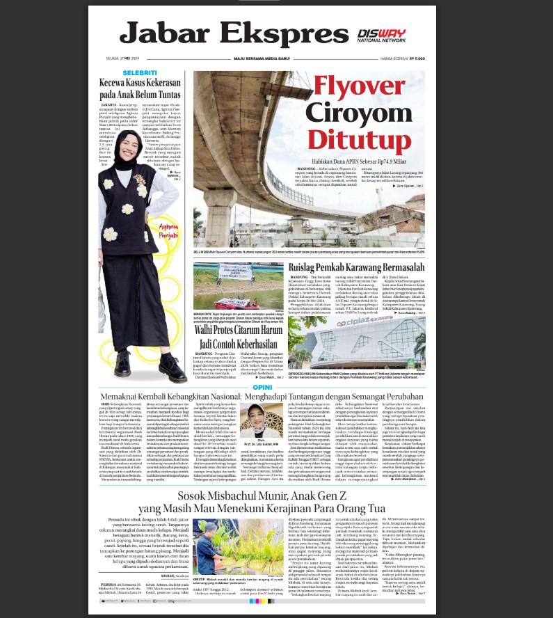Epaper Jabar Ekspres 21 Mei 2024