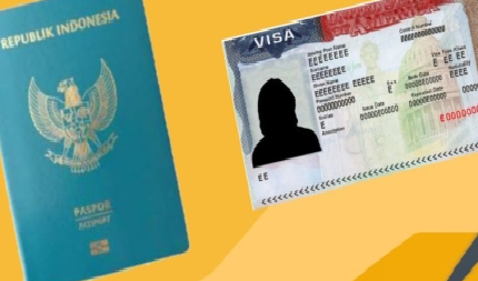 Ilustrasi Paspor dan Visa/ kanimpati.kemenkumham.go.id