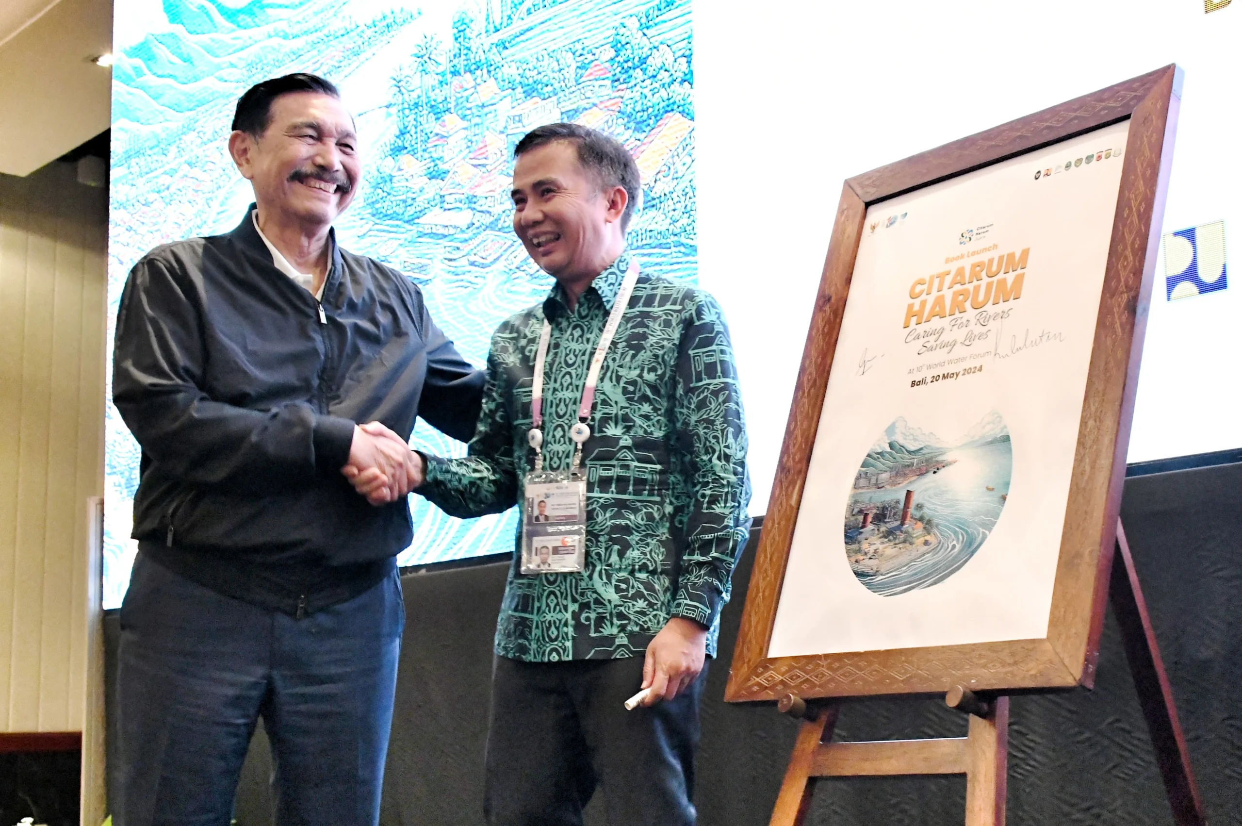 WORLD WATER FORUM Diluncurkan Buku Citarum Harum, Jadi Sumber Inspirasi bagi Generasi Mendatang