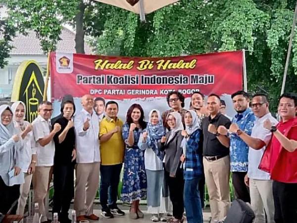SONGSONG PILKADA KOTA BOGOR: Sejumlah petinggi parpol di Kota Bogor yang tergabung dalam partai KIM saat menggelar pertemuan.