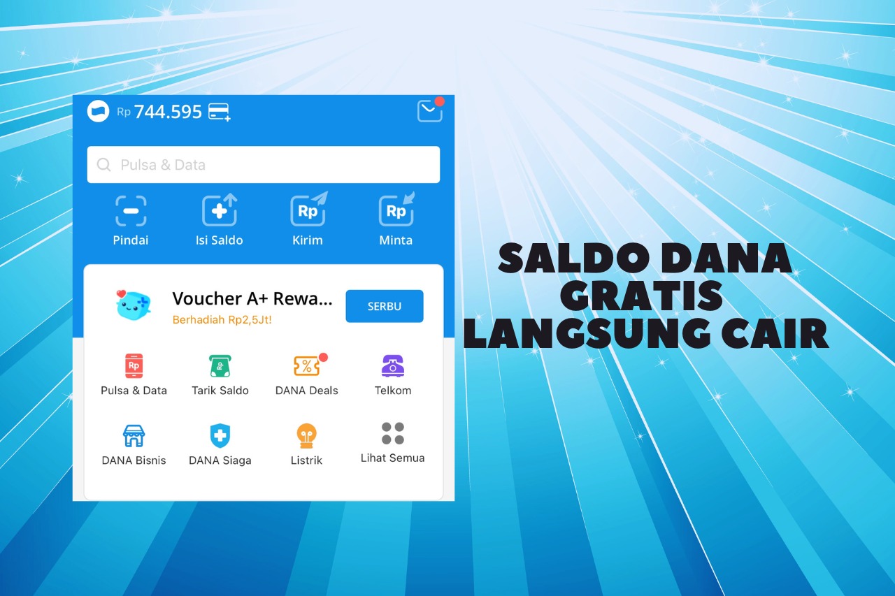 Mau Dapat Saldo DANA Gratis? Klaim Sekarang Link Kaget Hari Ini!