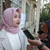 Ketua KPU Kota Bandung Wenti Frihadianti saat ditemui di UIN Sunan Gunung Djati, Selasa (07/05)