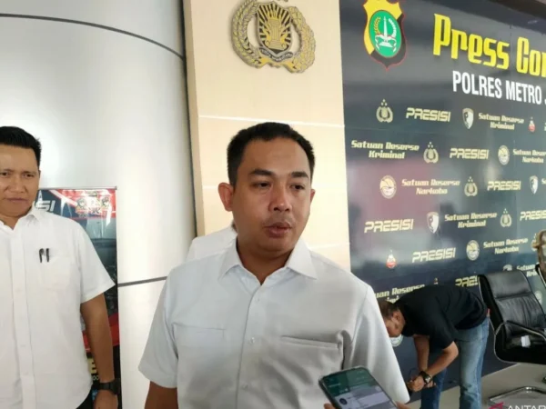 Kasat Reskrim Polres Metro Jakarta Barat AKBP Andri Kurniawan. ANTARA/Risky Syukur