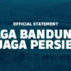 Official Statement Persib Bandung / (Dok Persib.co.id)