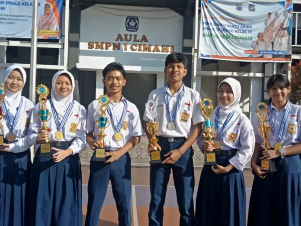 Doc. Prestasi Gemilang Siswa-siswi SMPN 1 Cimahi di bidang Non Akademik (Mong)