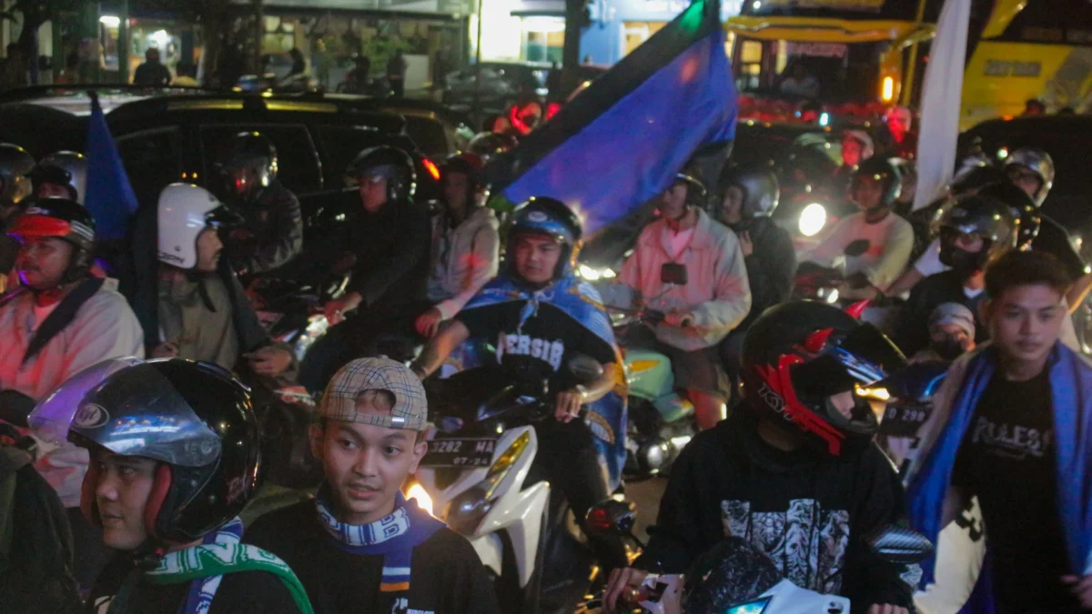 Imbas sejumlah titik dijadikan lokasi Nobar, arus lalu lintas di kawasan Gasibu, Jalan Surapati, Kota Bandung, Jumat(31/5/2024). (Pandu Muslim/Jabar Ekspres)